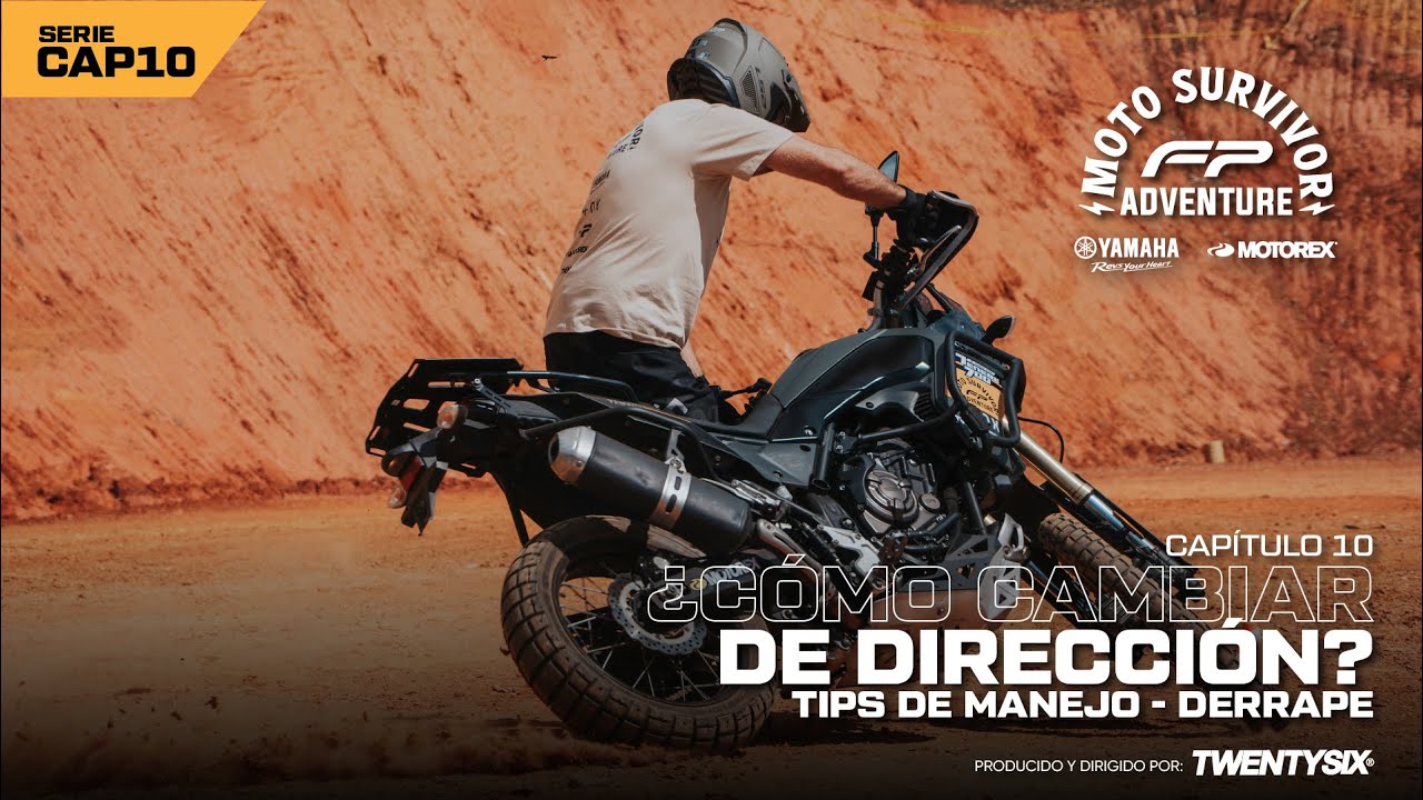 CAP10/ ¿Cómo cambiar de dirección en la aventura? - MOTO SURVIVOR FP ADVENTURE