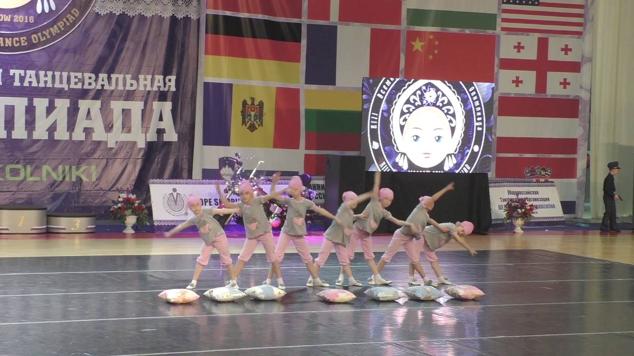 Танцевальное шоу. Кубок России. Дети, малые группы, 1/2 финала