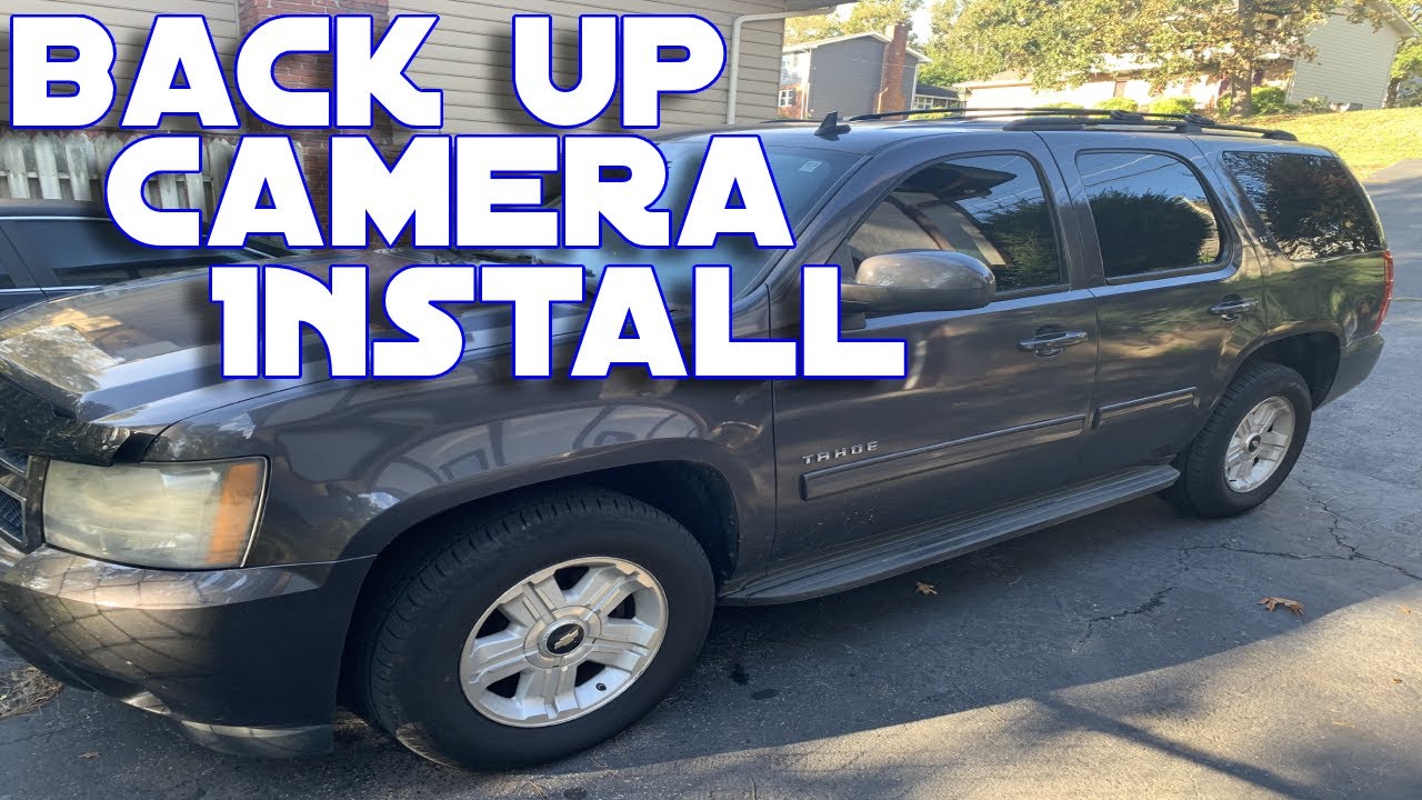 Installing My Rear Camera | 2010 Chevy Tahoe