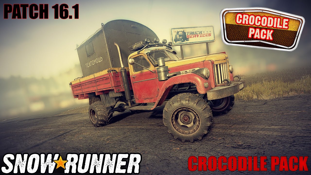 Snowrunner \ Crocodile Pack \ Step 33-64 Crocodile \ Patch 16.1