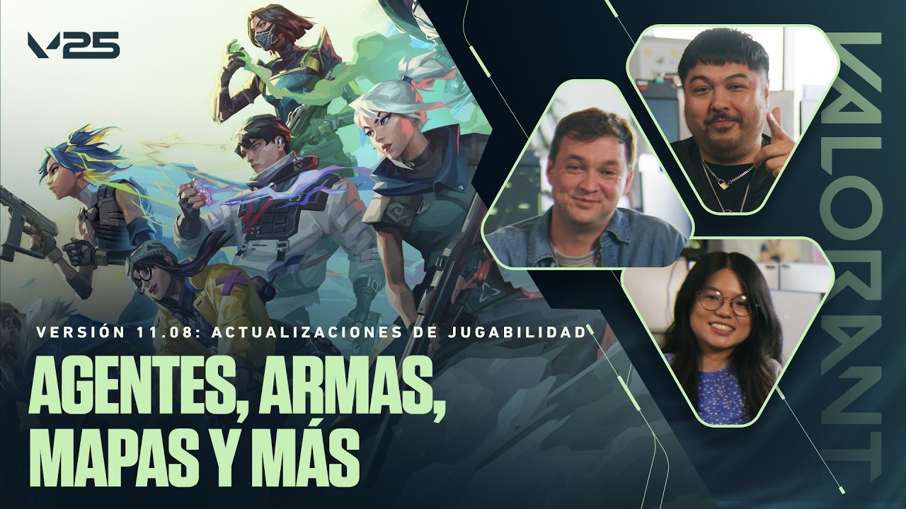 Versión 11.08: Actualizaciones de jugabilidad // Tráiler de la T25 Acto 6