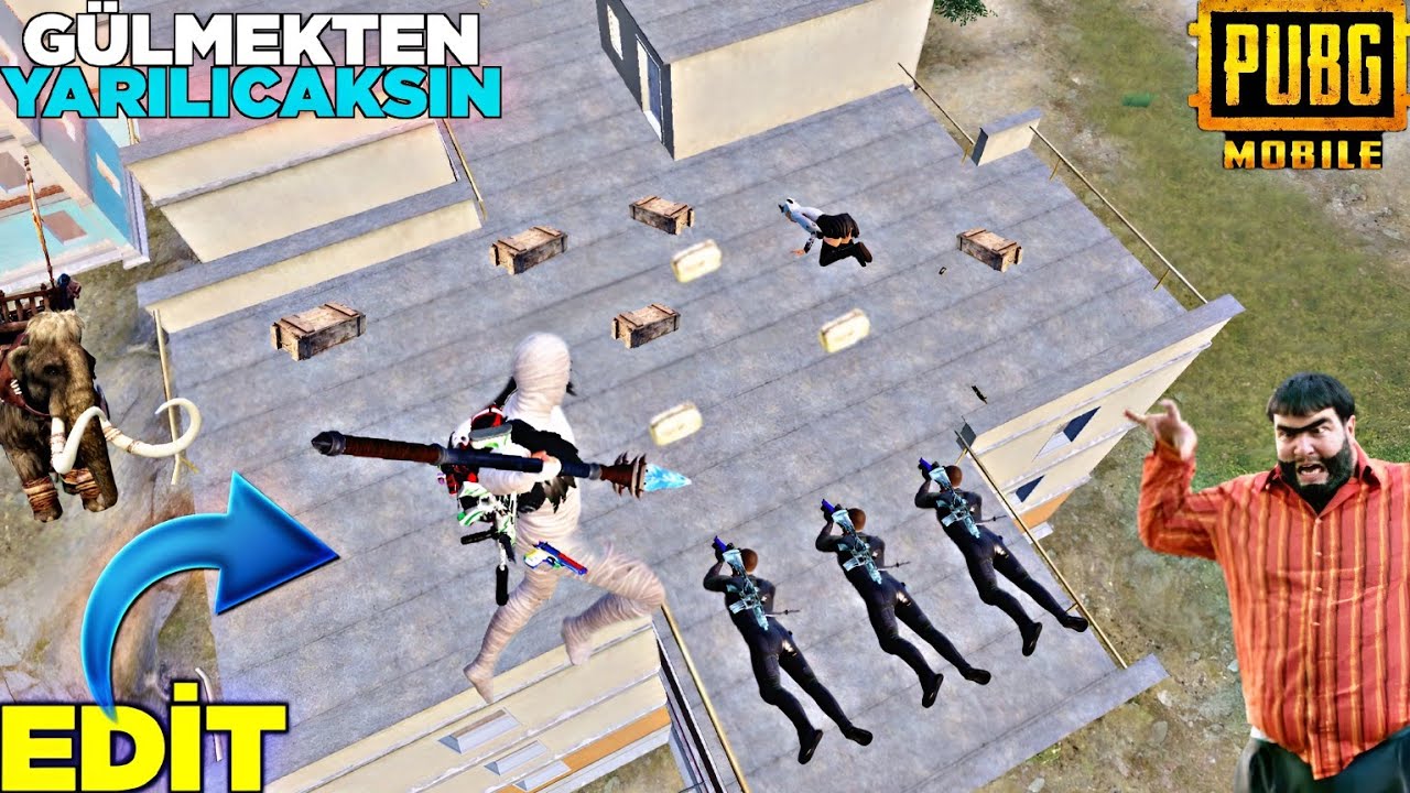 BOT TAKLİDİ YAPAN YAYINCIYI PUSUYA DÜŞÜRDÜM😂( TEBRİK ETTİ ) PUBG MOBİLE KOMİK MONTAJ