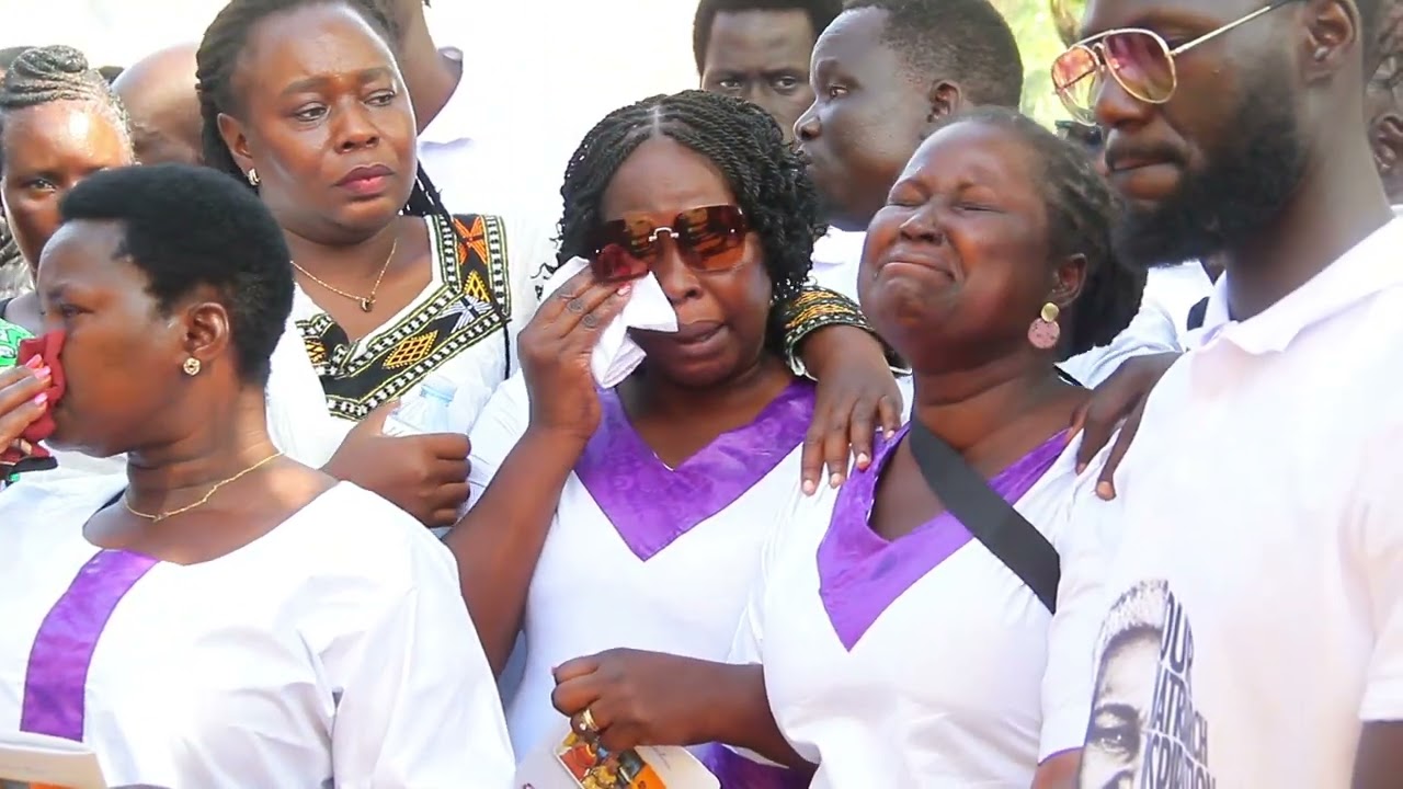 Norbert Mao, Richard Todwong Pay Tribute to Dan Fred Kidega's Mother