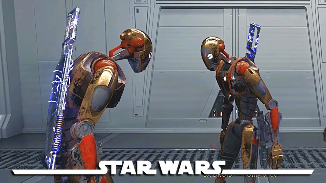 BX Battle Droid VS Bedlam Raiders Soldiers - STAR WARS JEDI SURVIVOR