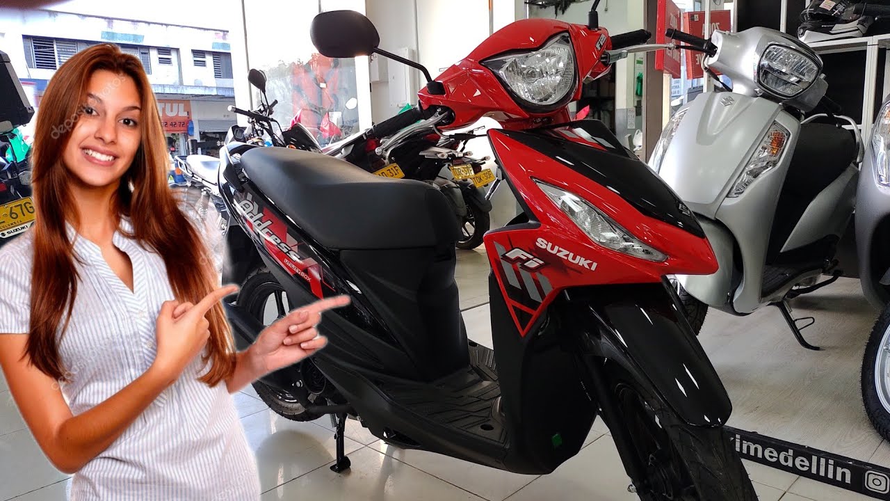 🔥 Nueva Suzuki address 115 CC / FI, precio, una scooter bastante interesante y poco vista. ¡pilas!