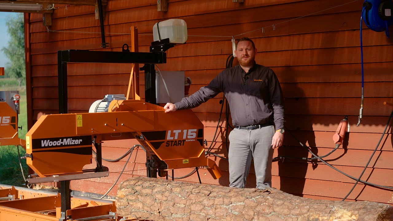 LT15START S&auml;gewerk - was kann sie und wie ist sie ausgestattet? | Wood-Mizer Europe