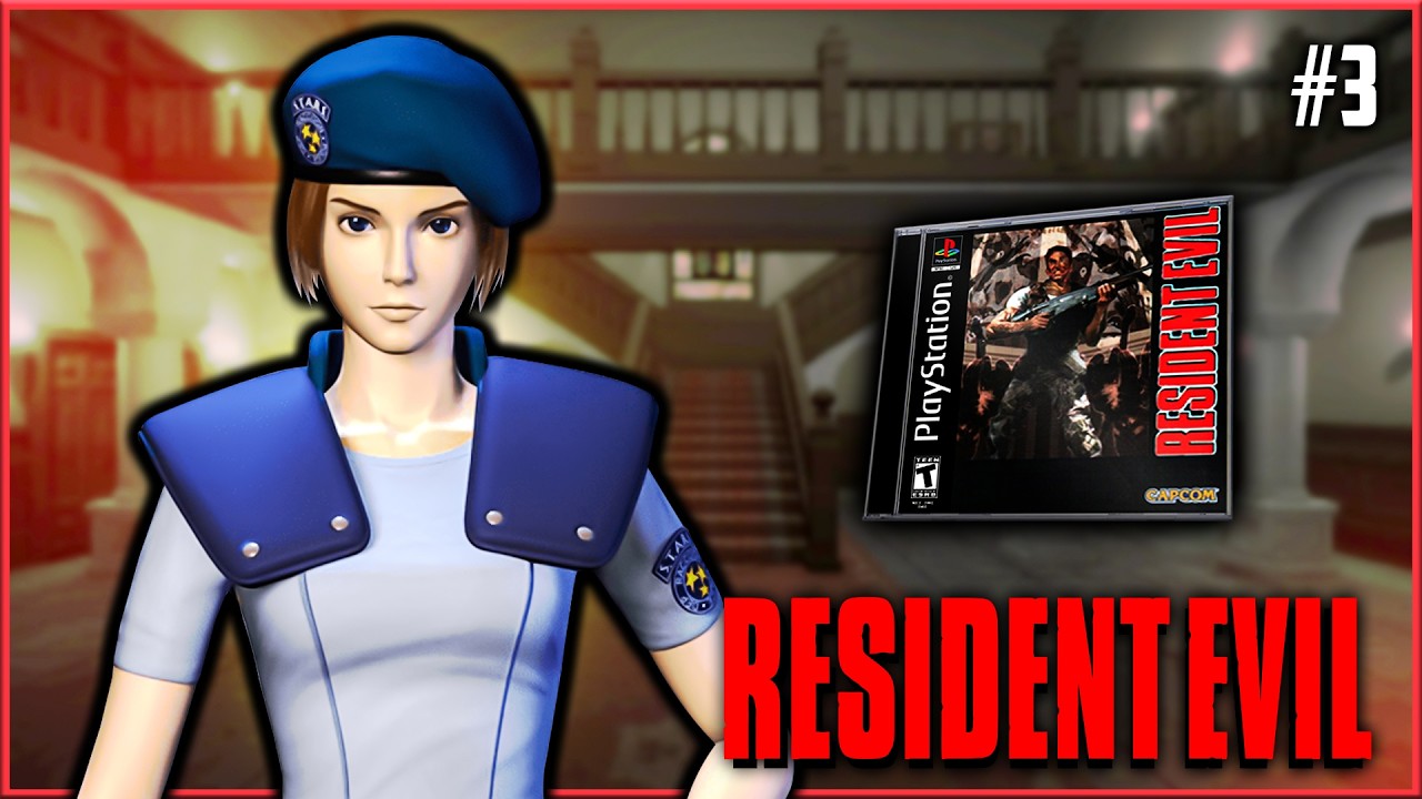 JUGANDO RESIDENT EVIL 1 #3