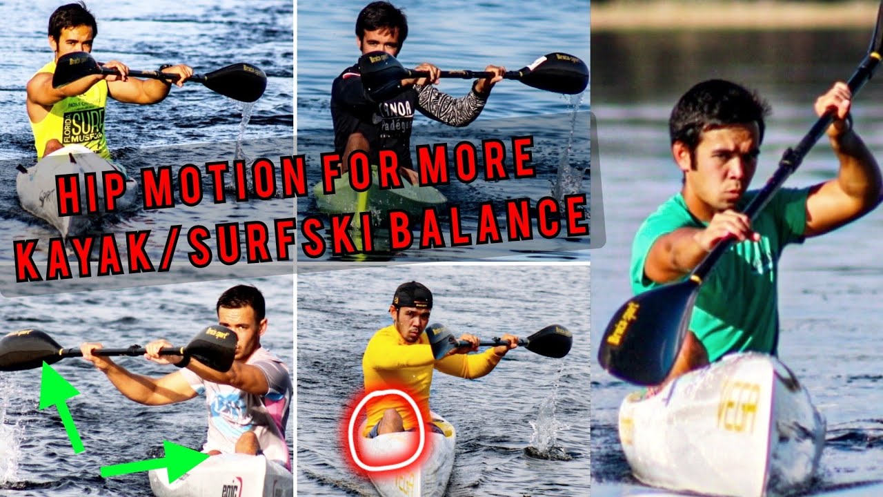 Paddle Tip: Hip Rotation for more BALANCE! Surfski/Kayak Edition
