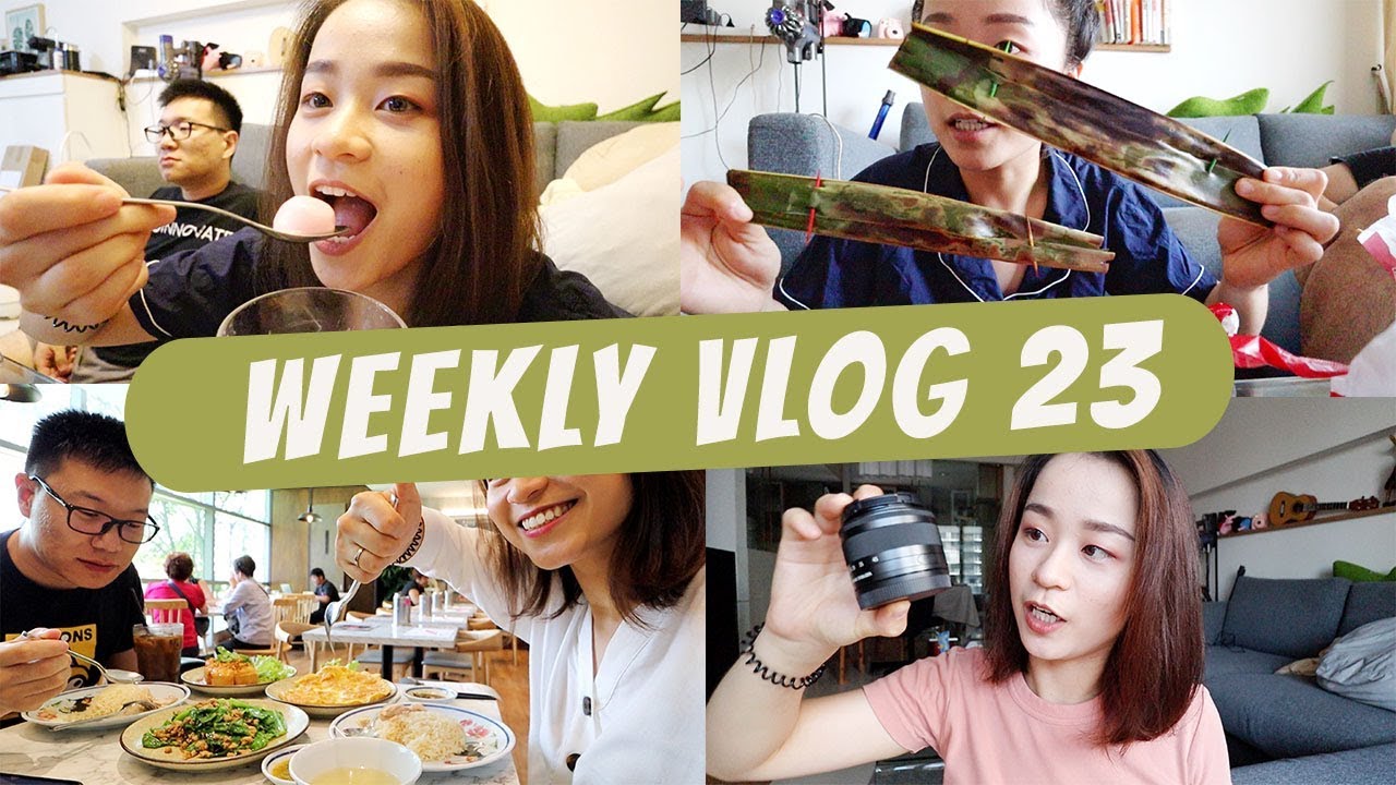 WEEKLY VLOG 23 | 超喜欢的新镜头 | 又发现了好吃的餐厅 | 元宵节的汤圆儿 | 新加坡日常