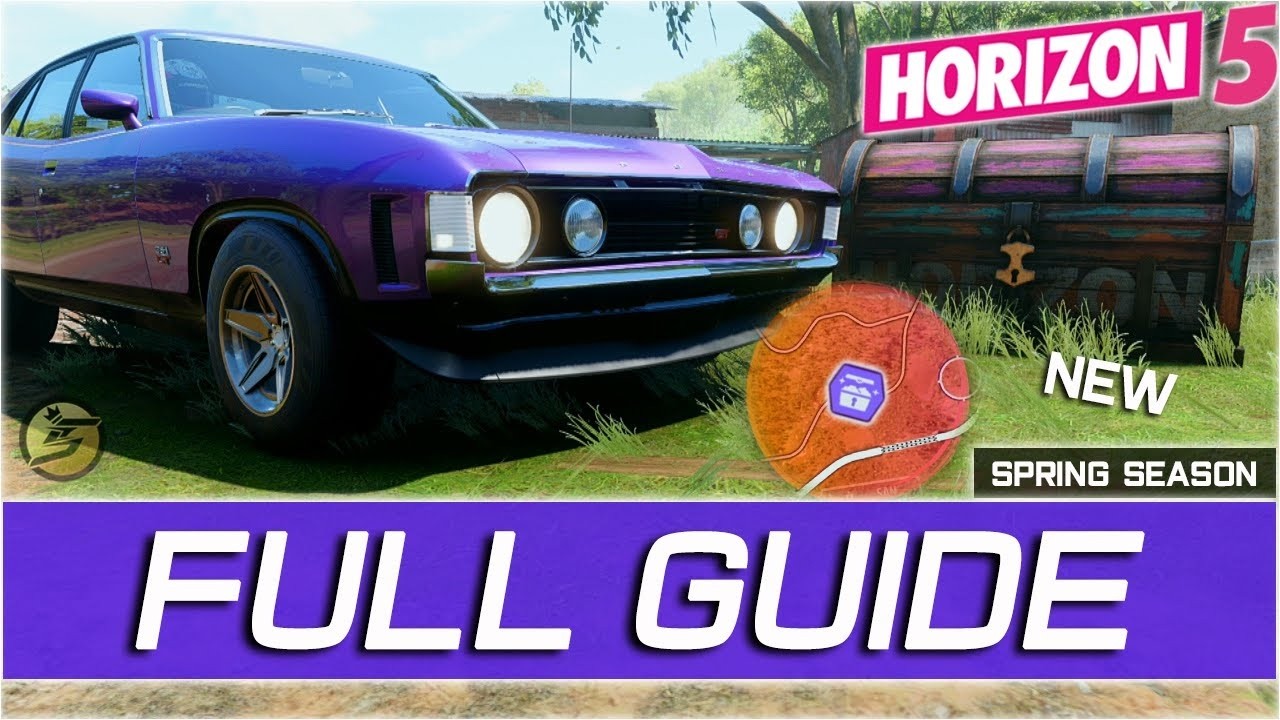 Forza Horizon 5 Охота за сокровищами: Сокол среди фламинго FH5 Сундук с сокровищами FH5 Весенний ...