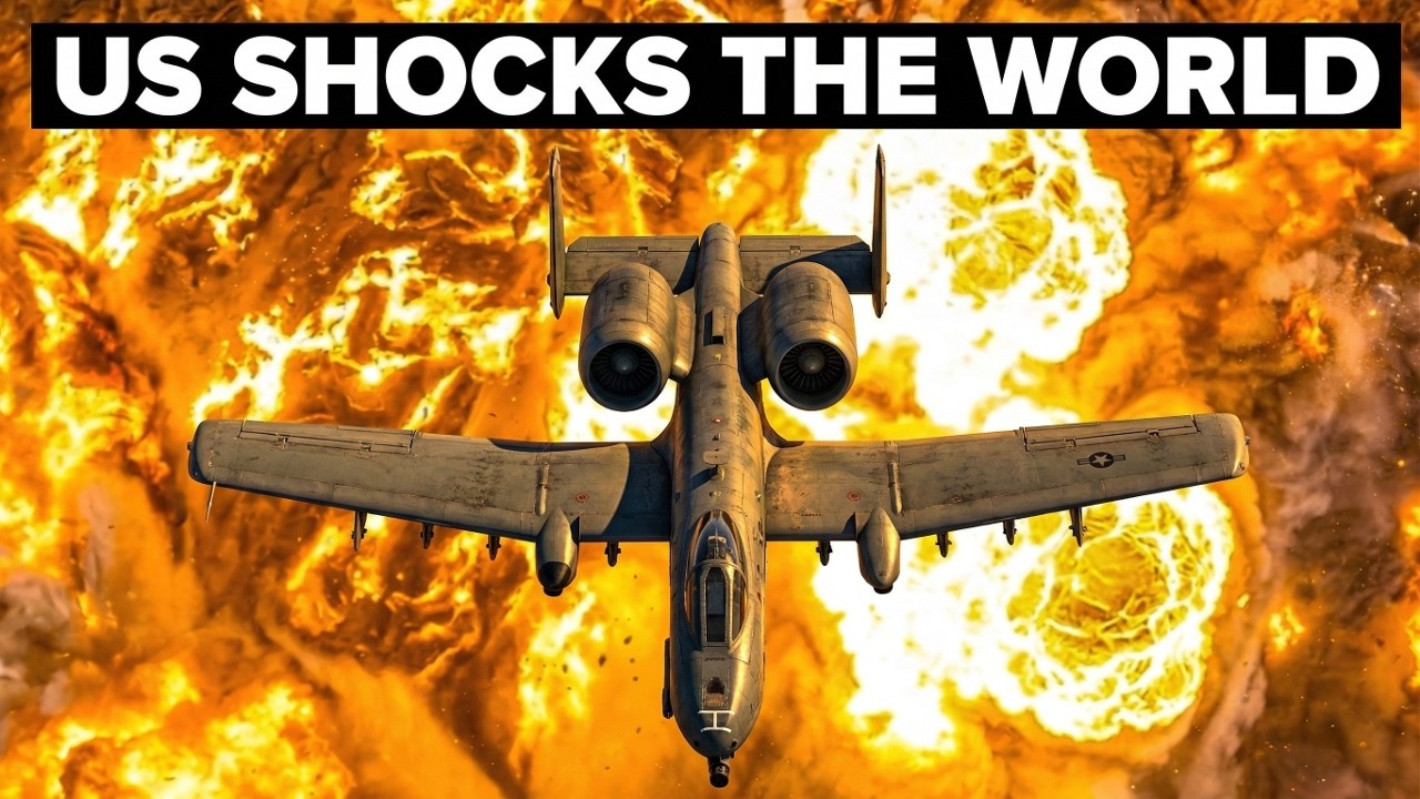 US Just FOUND Iran's Biggest Secret at Strait of Hormuz... Then The A-10 Warthog Did This...