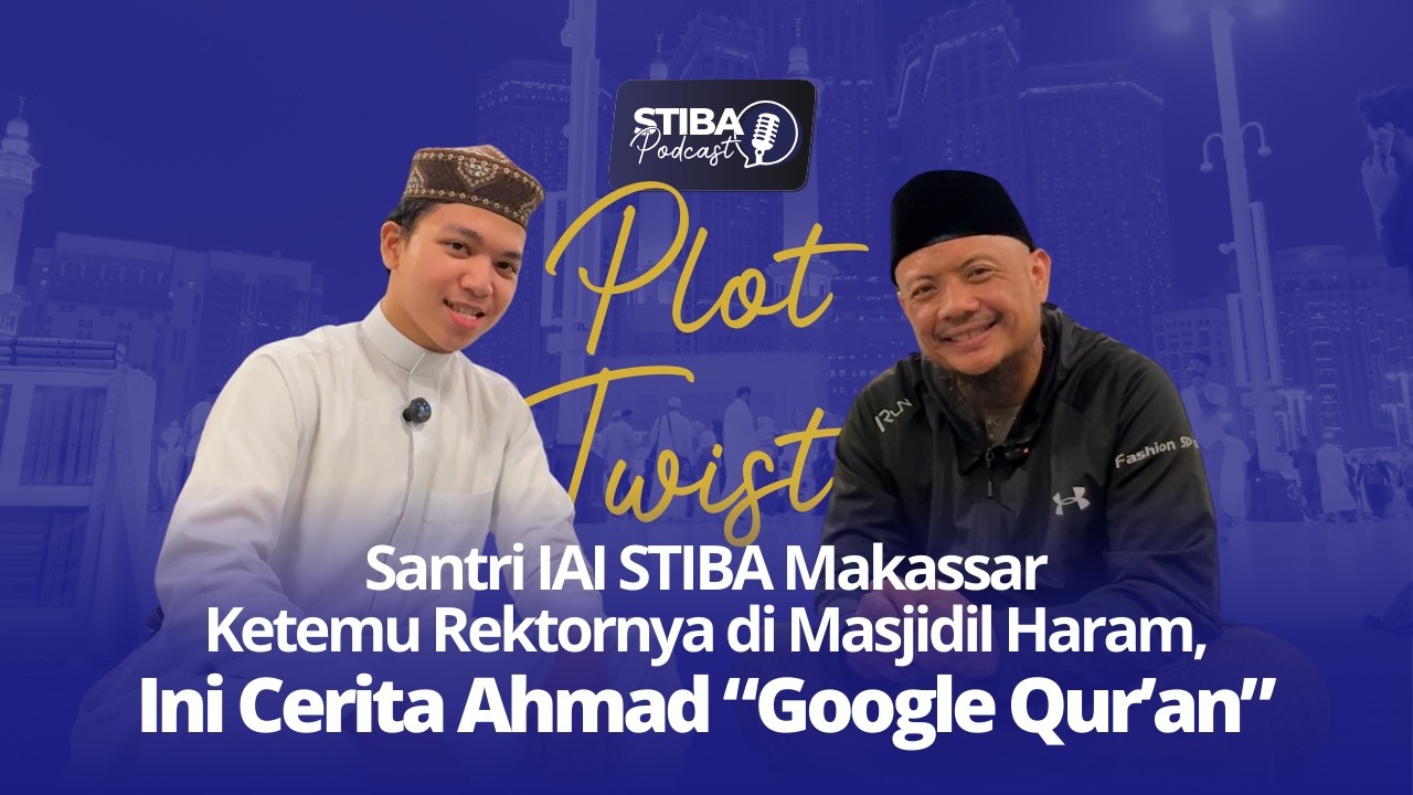 Plot Twist! Santri IAI STIBA Makassar Ketemu Rektornya di Masjidil Haram, Ini Cerita Ahmad