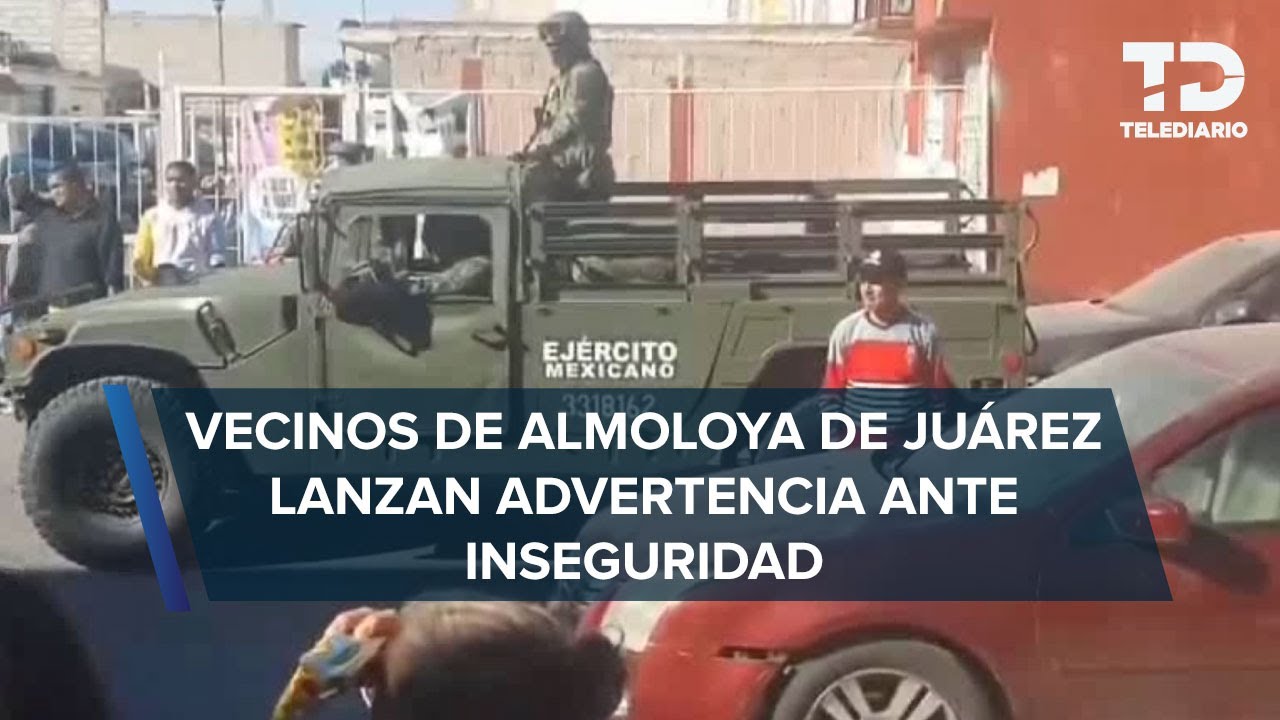 Vecinos de Almoloya de Juárez decididos hacer justicia por propia mano, tras inseguridad y violencia