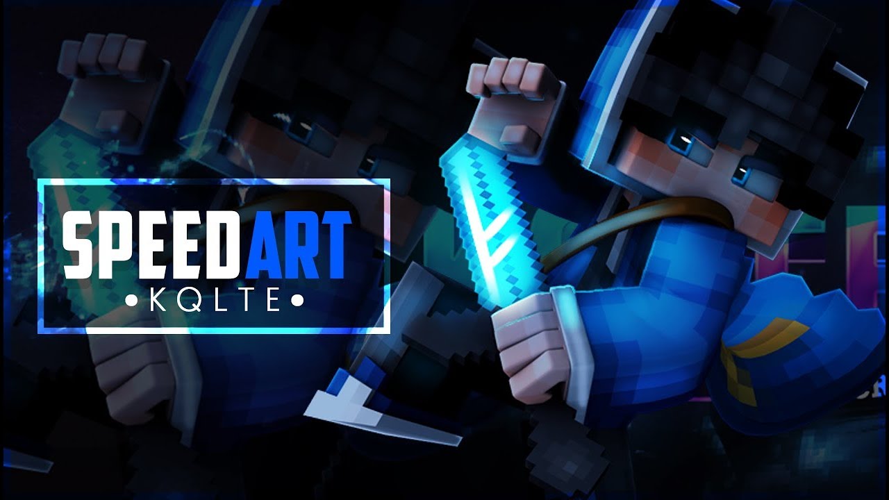 &laquo; Kqlte &raquo; Minecraft GFX Banner Speedart &bull; [#96] [Another Best??]