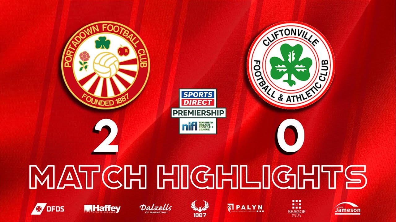 Portadown 2 - 0 Cliftonville | Sports Direct Premiership | 14/12/24