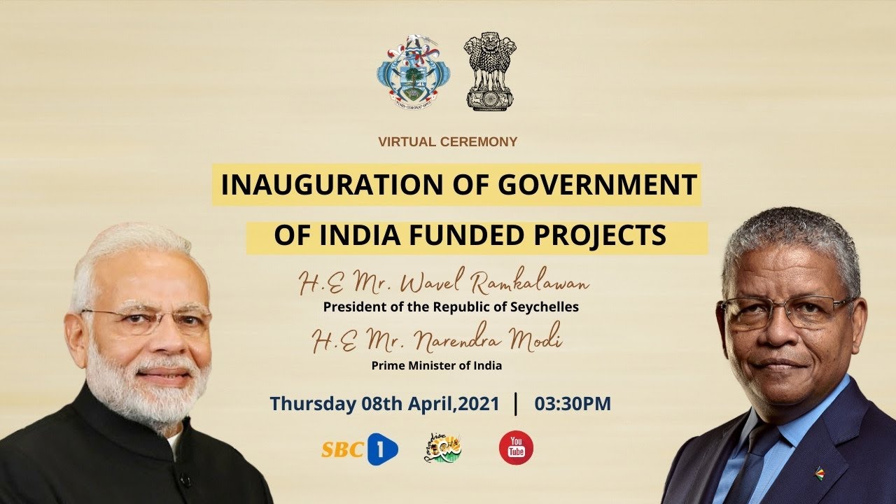 SBC | LIVE Virtual ceremony - Inauguration of Government of India funded projects - 08.04.2021
