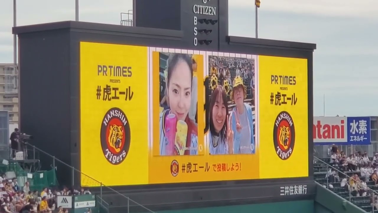20240530　球場BGM版♪ 試合前に流れる｢Dream Park ~野球場へゆこう~｣　阪神ﾀｲｶﾞｰｽ主催試合@阪神甲子園球場･ﾚﾌﾄ外野 日本生命ｾ･ﾊﾟ交流戦