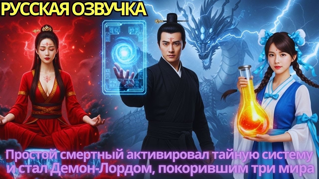 Простой смертный активировал тайную систему и стал Демон-Лордом, покорившим три мира!