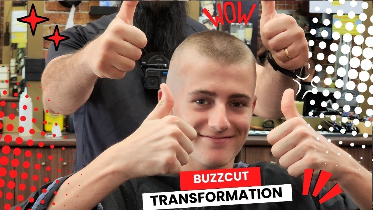 From Hair to Bare | Extreme Buzzcut Transformation 😎