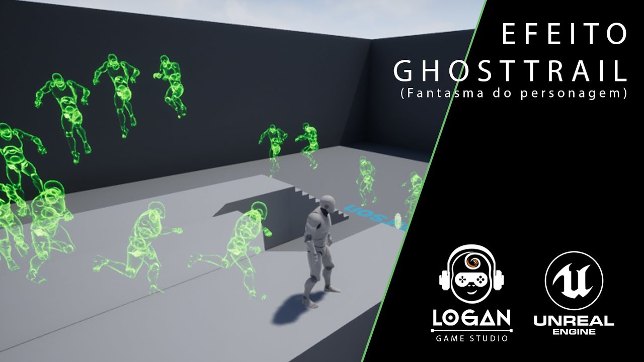Ghost Trails - Unreal Engine 4 / pt-BR