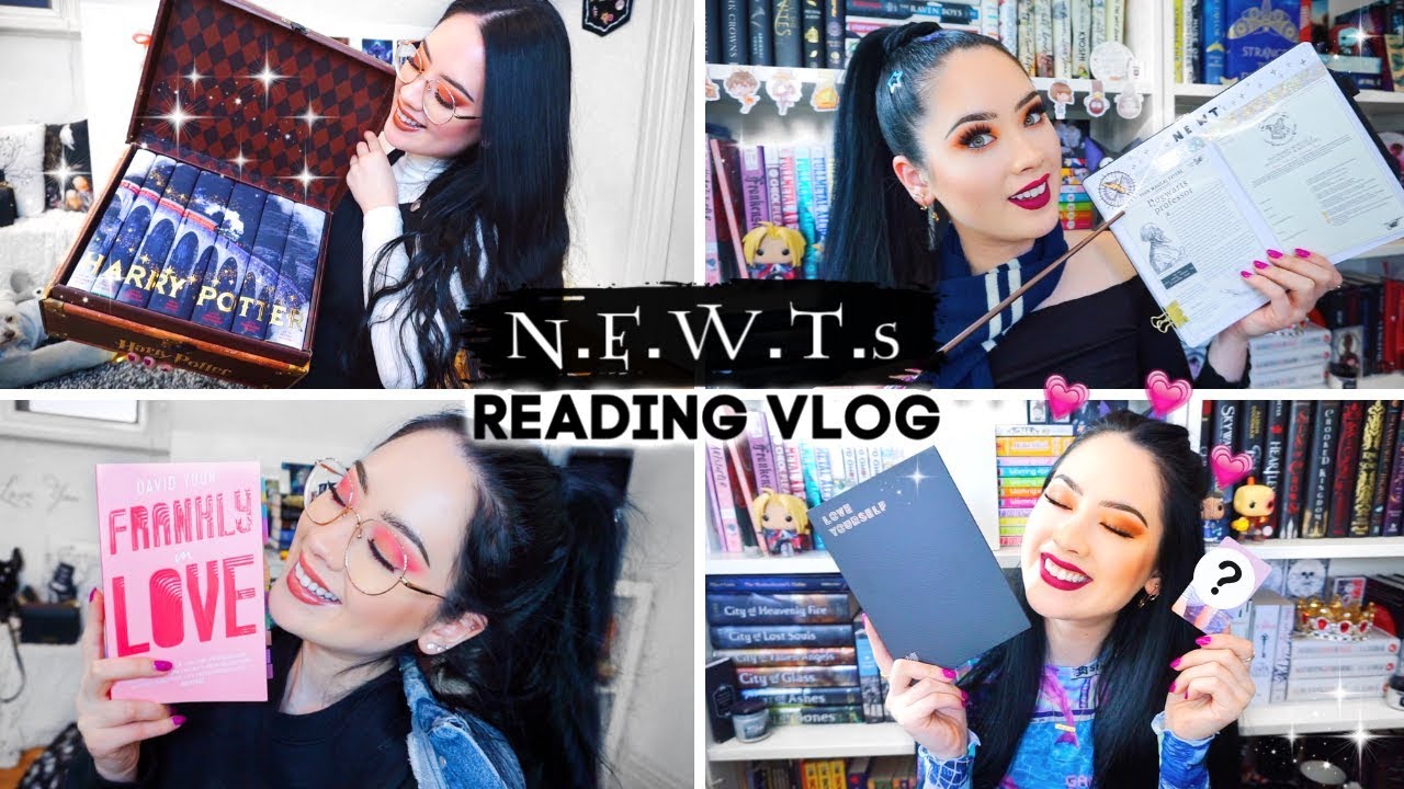 N.E.W.T.S WEEK ONE READING VLOG | Magical Unboxing, Incredible Book & First BTS Album Unboxing