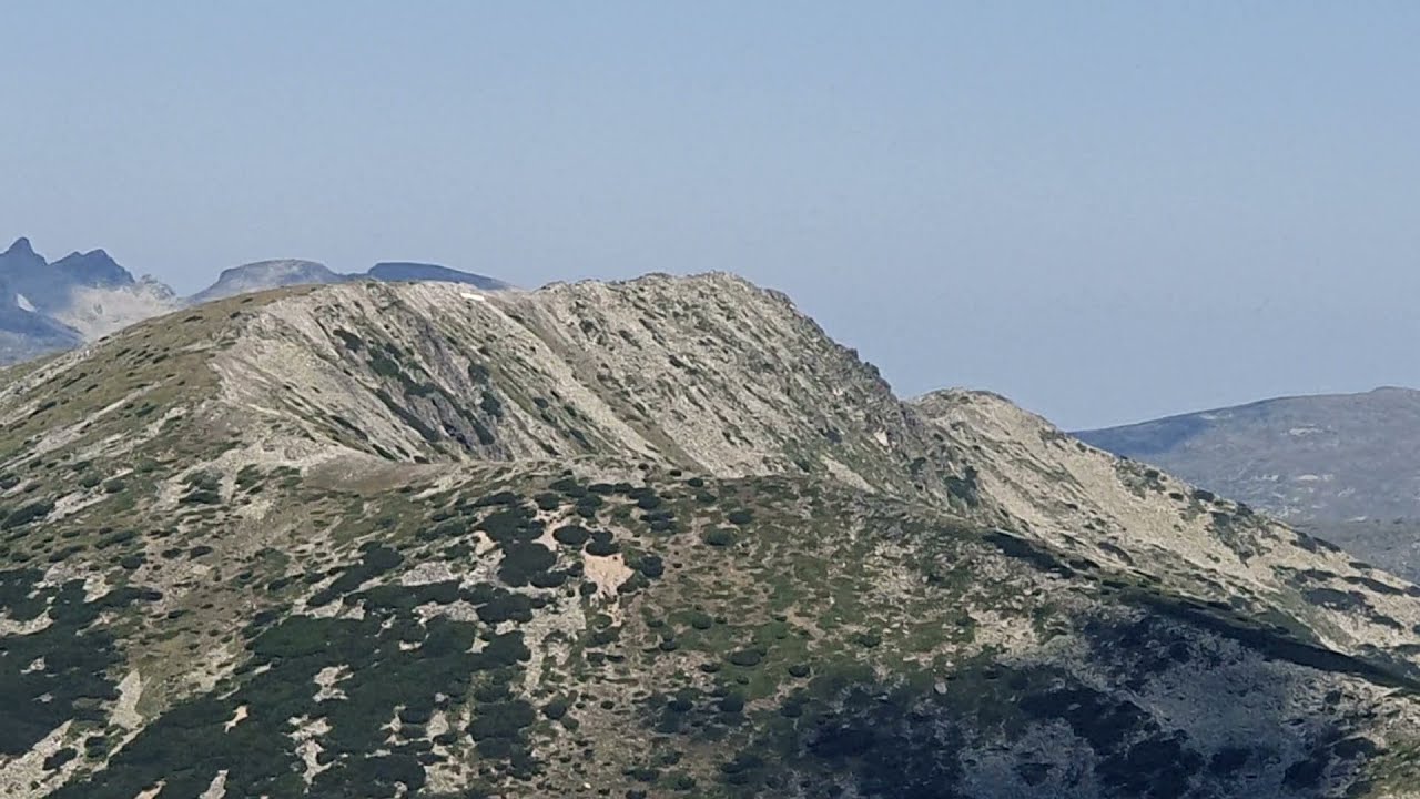 Панорама от връх Черна поляна 2716 м(Рила планина)
