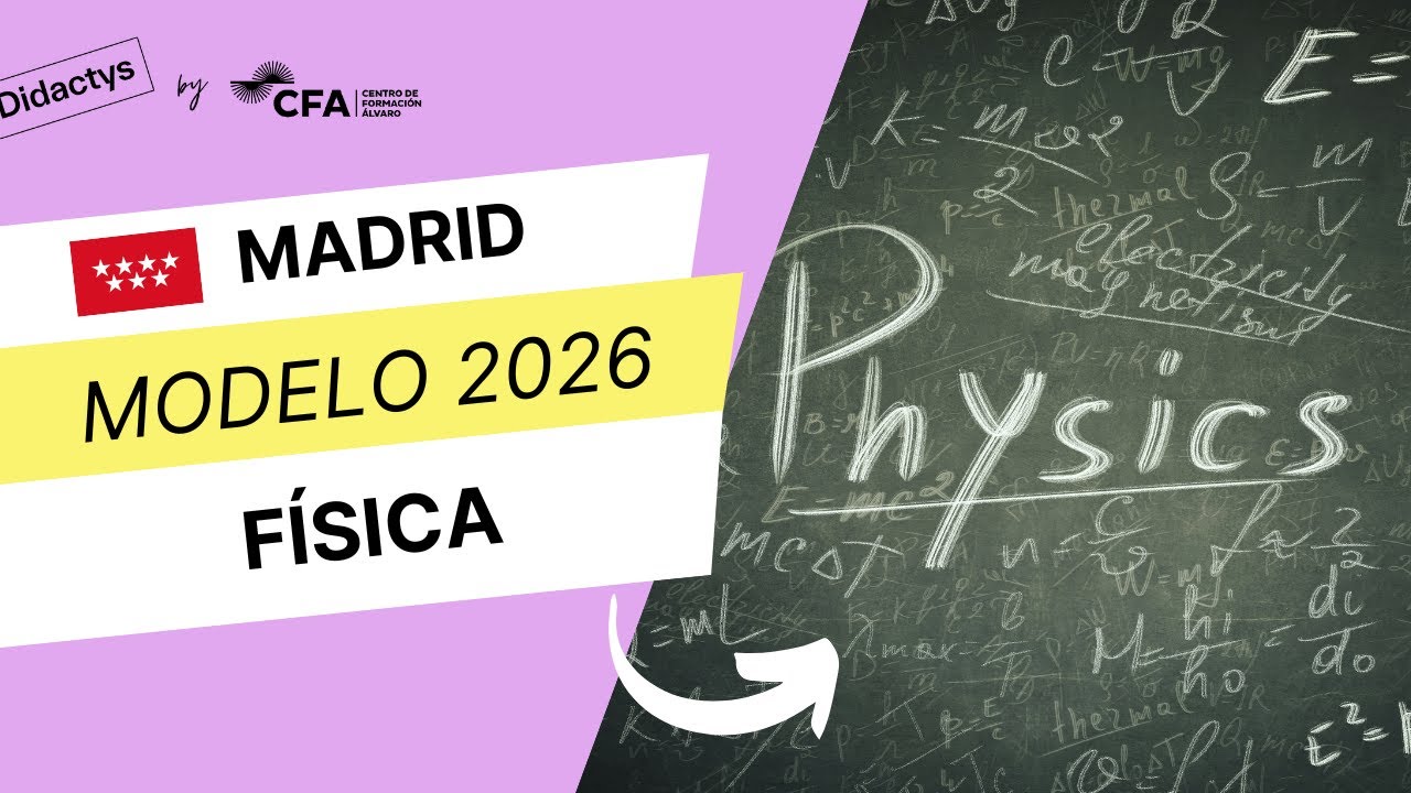 Examen Modelo PAU 2026 Física | Comunidad de Madrid