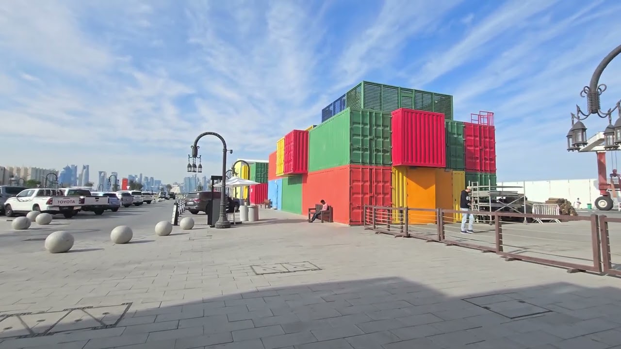 Box Park and Mina District (Old Doha Port)