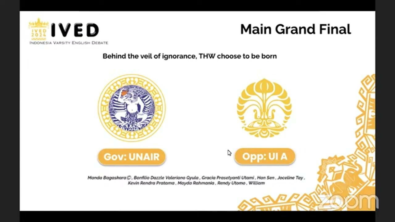 IVED LAMPUNG 2024 - MAIN GRAND FINAL - UNAIR vs UI A (RECORDED)