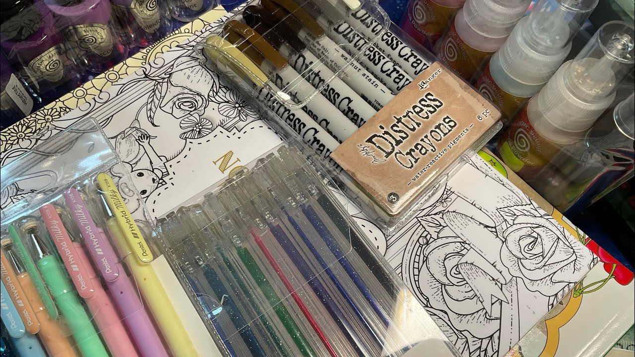Colouring supplies / book haul | Adult Colouring