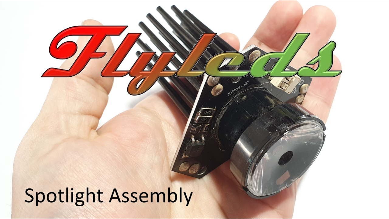 Flyleds Spotlight Assembly