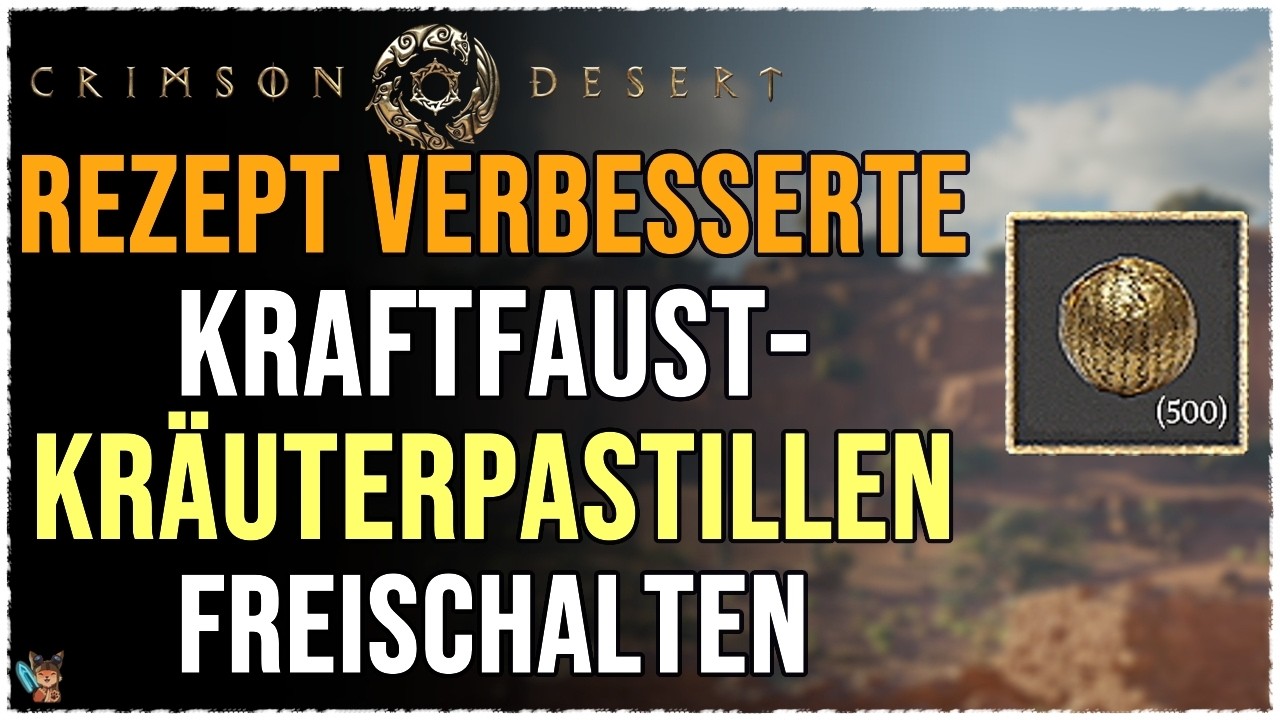 So schaltest du das Verbesserte Kraftfaust-Kr&auml;uterpastillen Rezept frei | Unendlich Wiederbelebungen