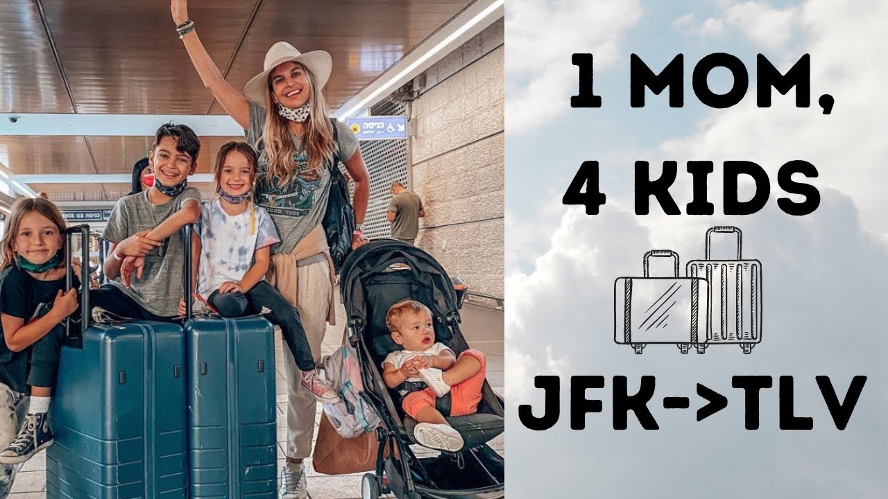 1 MOM, 4 KIDS l Travel to Israel