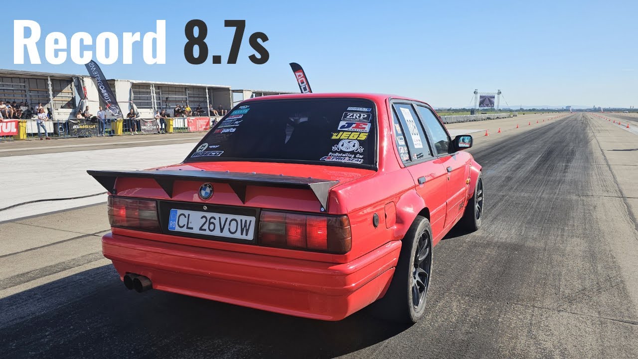 BMW E30 4WD 1100HP - Record 8.7s