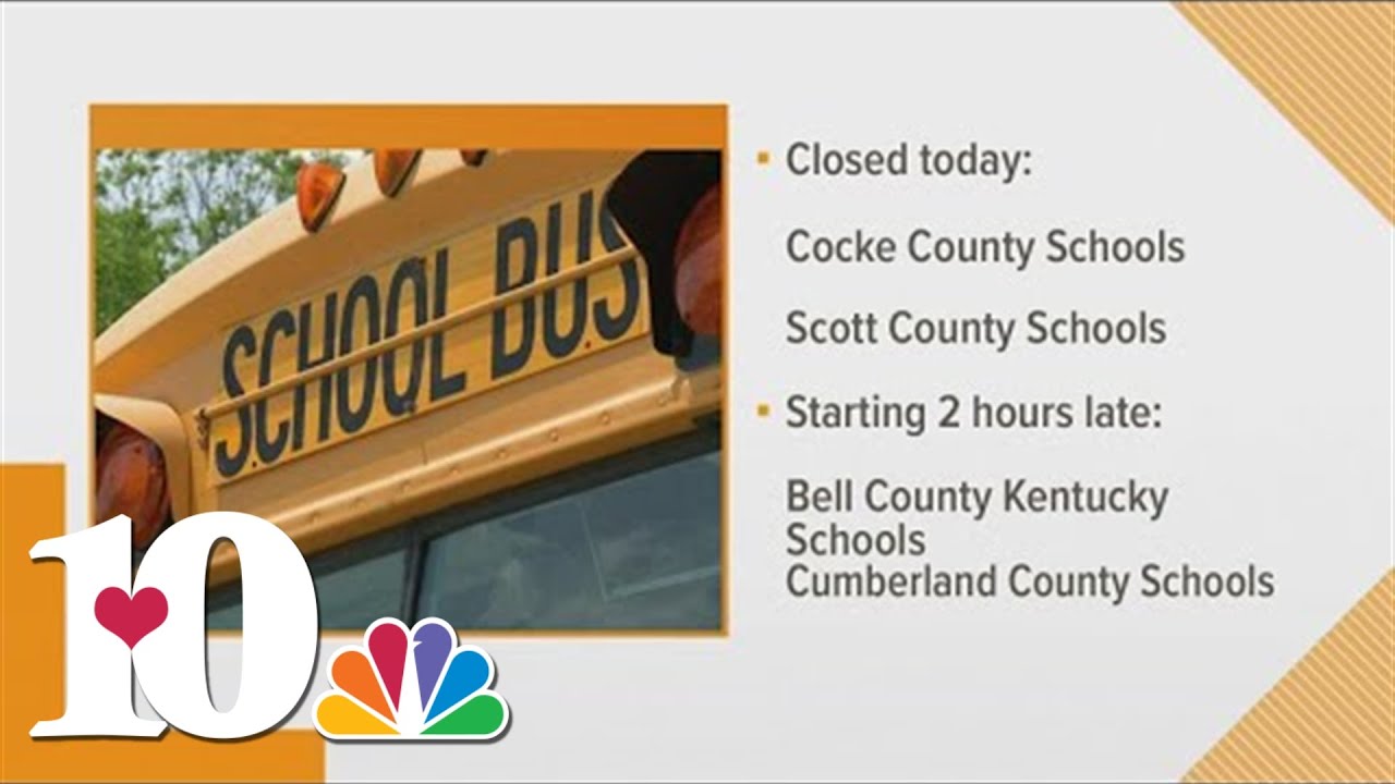 Some schools close due to icy road conditions (1/31/2022)