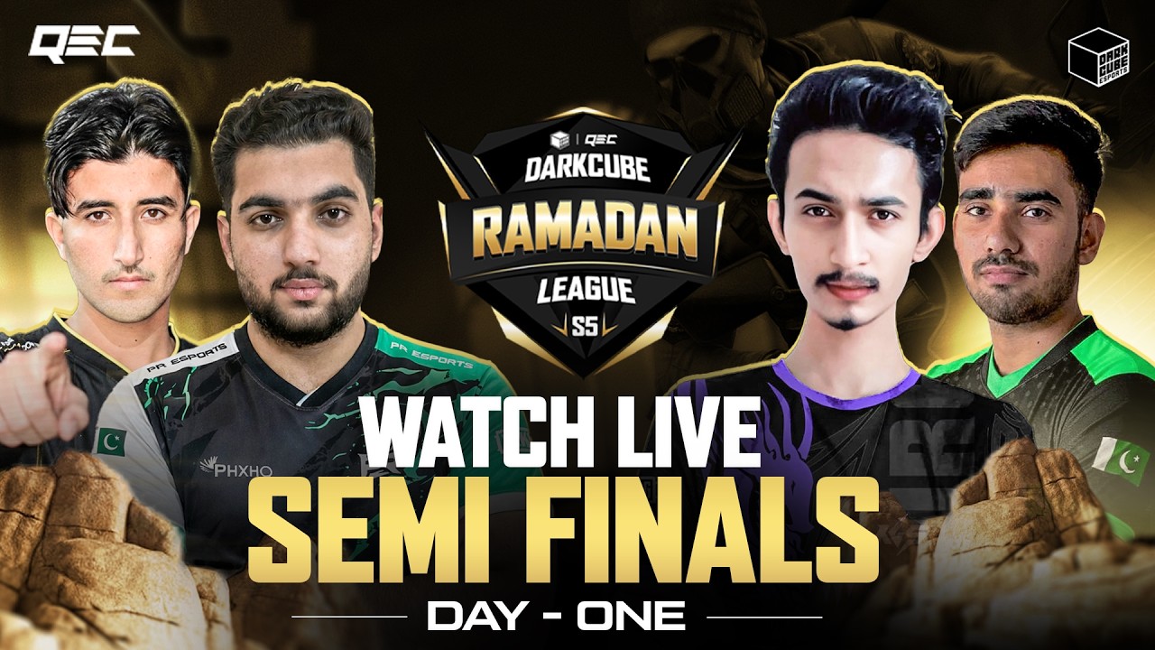 🔴LIVE | 🏆 DCE Ramadan Showdown S5 (DCRL) | SEMI Finals Day 1