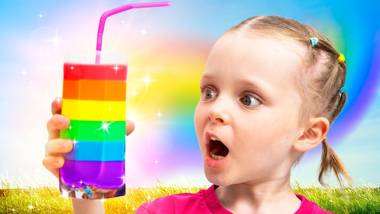 Kids Make Magic Rainbow Juice!