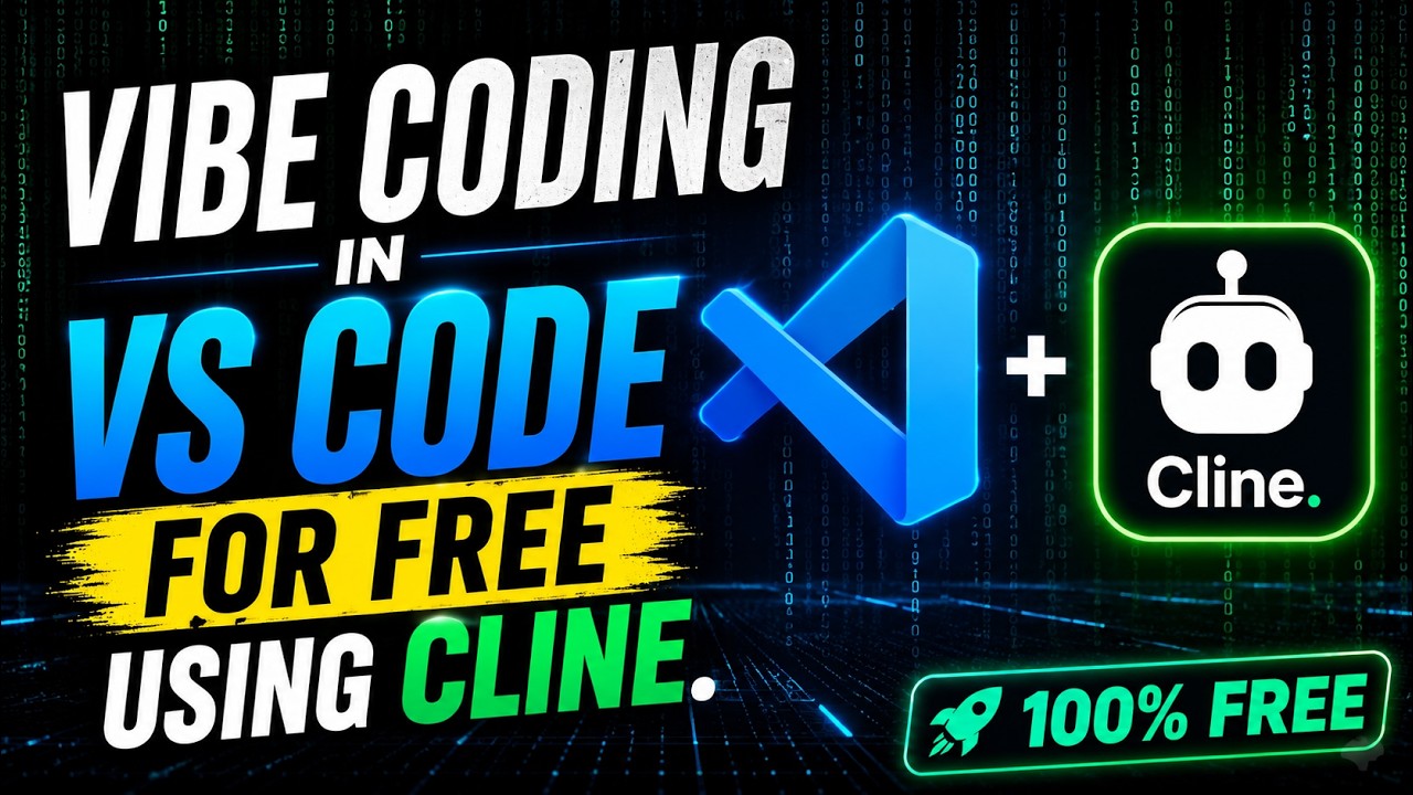 Vibe coding в VS Code бесплатно с помощью Cline