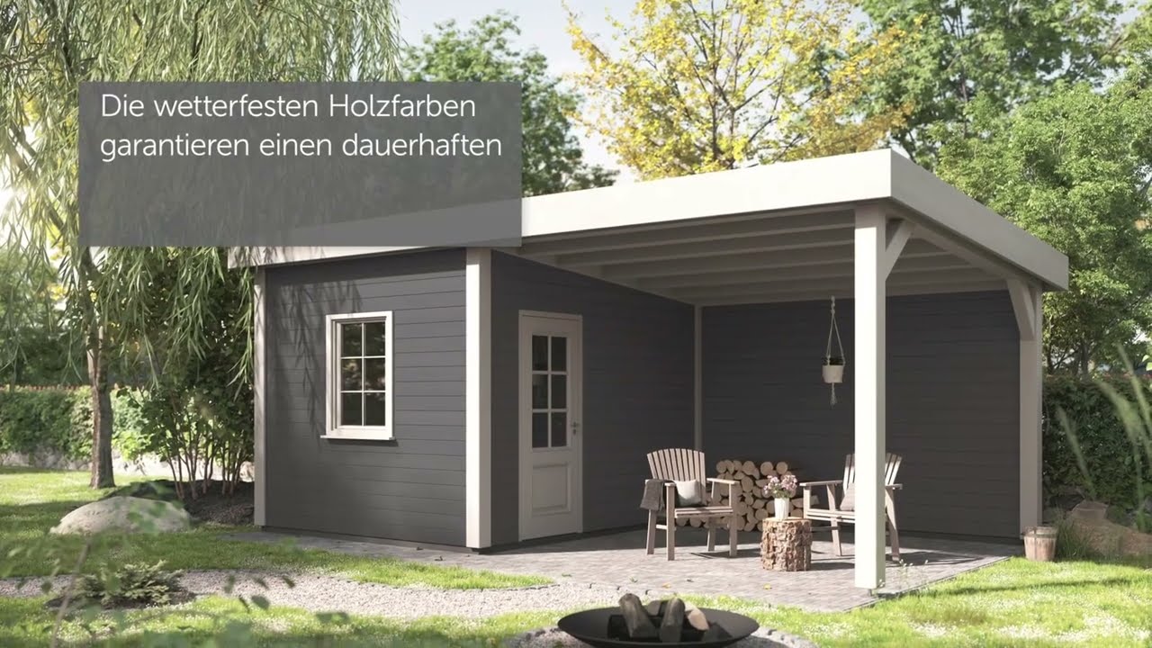 Alpina Wetterschutz-Farbe deckend Schiefergrau 750ml