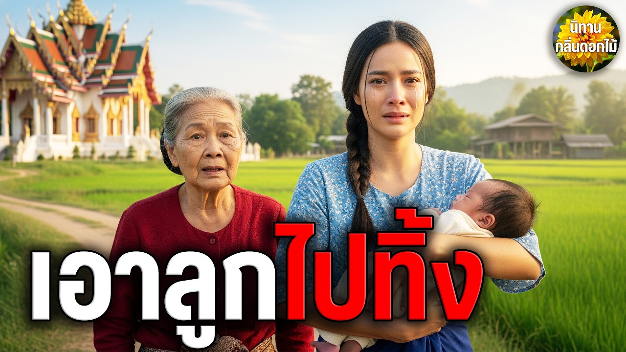 เอาลูกไปทิ้ง | นิทานกลิ่นดอกไม้ นิทานดราม่า นิทานสอนใจ