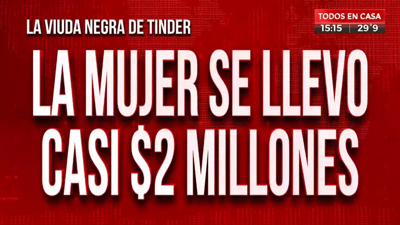 La viuda negra de Tinder: la invitó a su casa y lo desvalijó