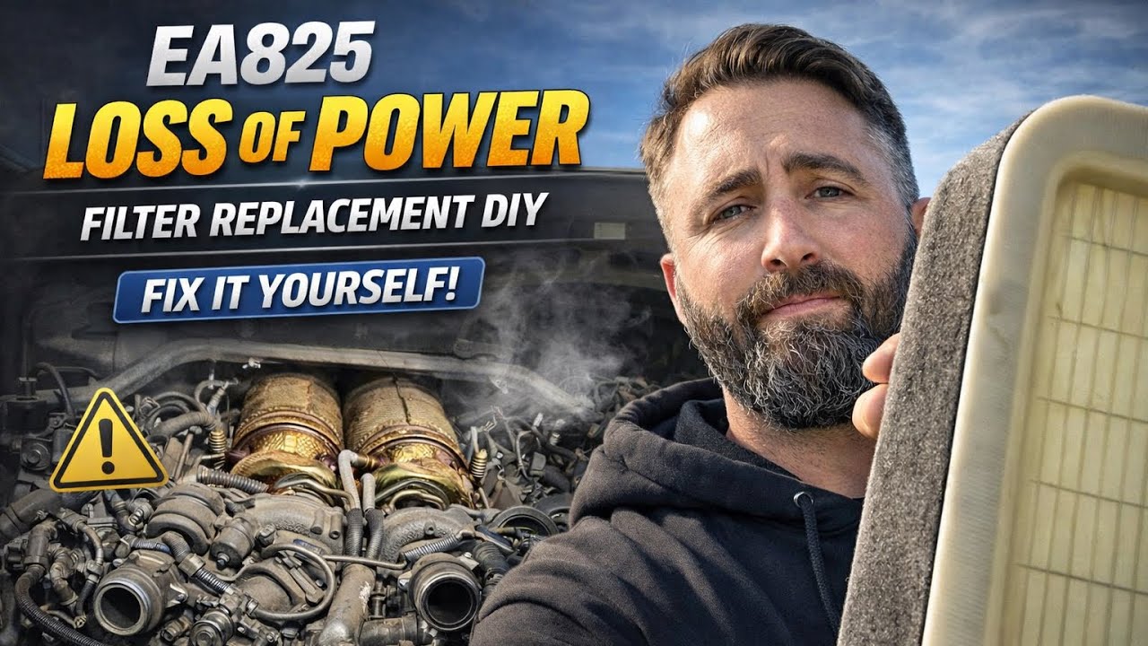 Why Dirty Air Filters Kill Power on the Audi EA825 4.0T | SQ8 SQ7 RSQ8 Urus Bentayga | DIY