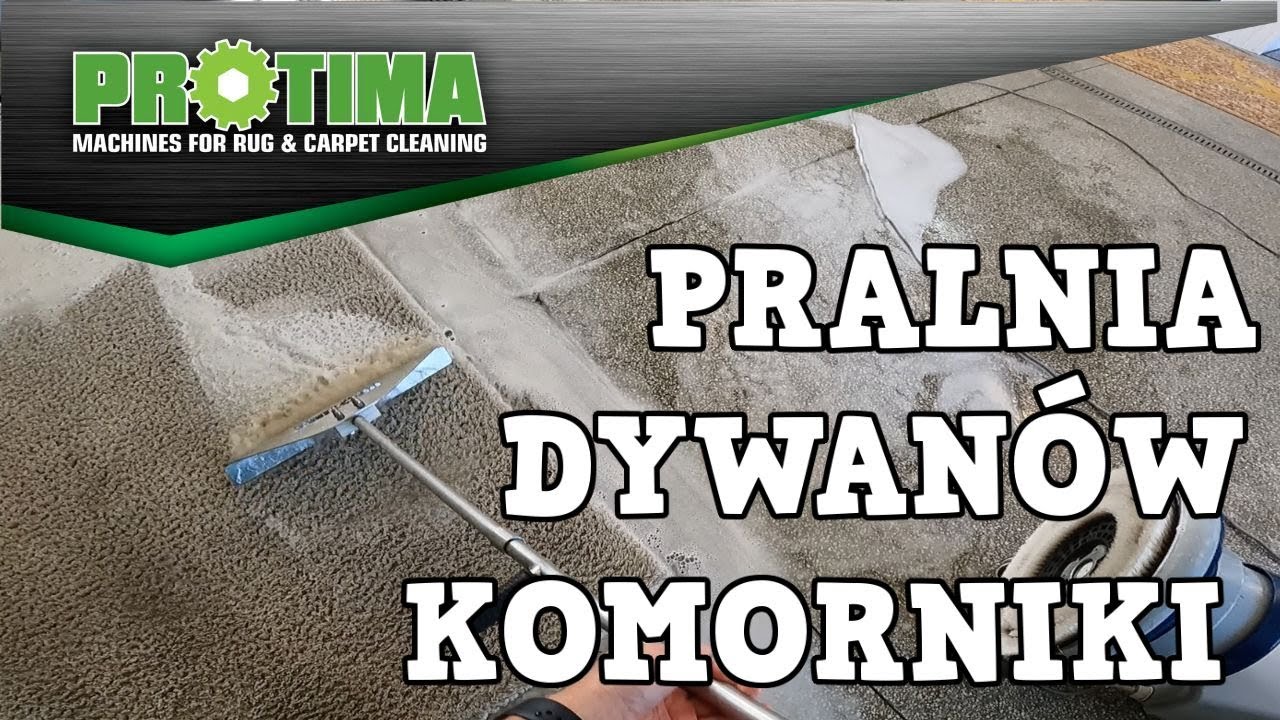 Pralnia Dywanów w Komornikach oraz pranie nowym zbierakiem Power ZB-500
