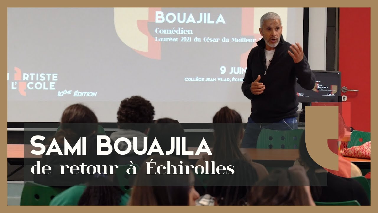 Rencontre Un César à l'École avec Sami Bouajila (comédien)