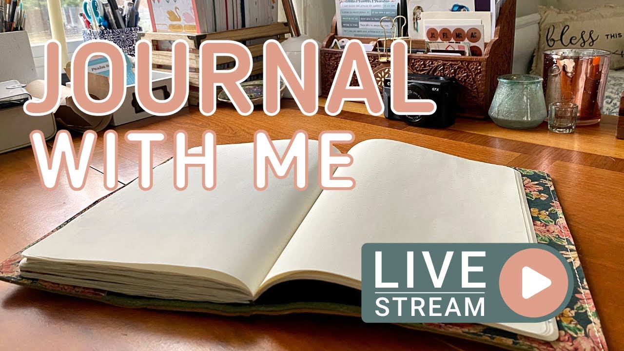 Cozy Real-Time Journaling Session | LIVE Journal With Me