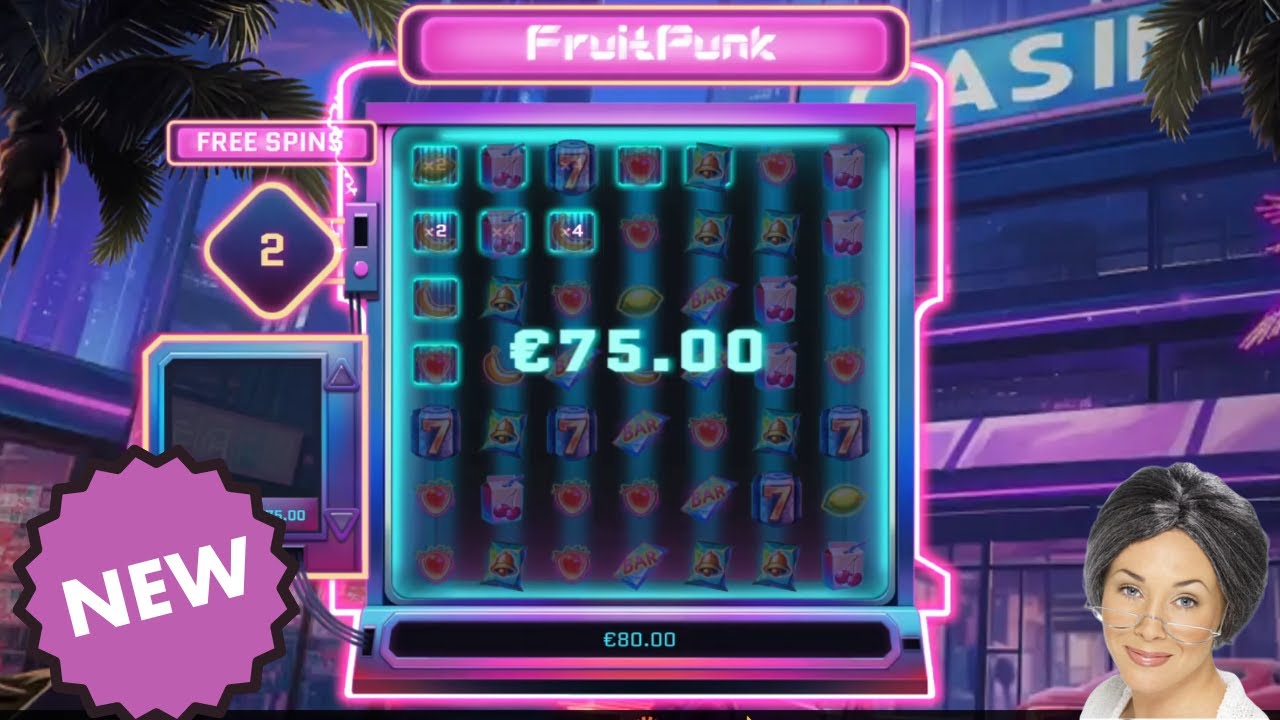 🚨FRUIT PUNK👀 NEW SLOT🚨 YGGDRASIL GAMING👍 🎰 #slots🚨