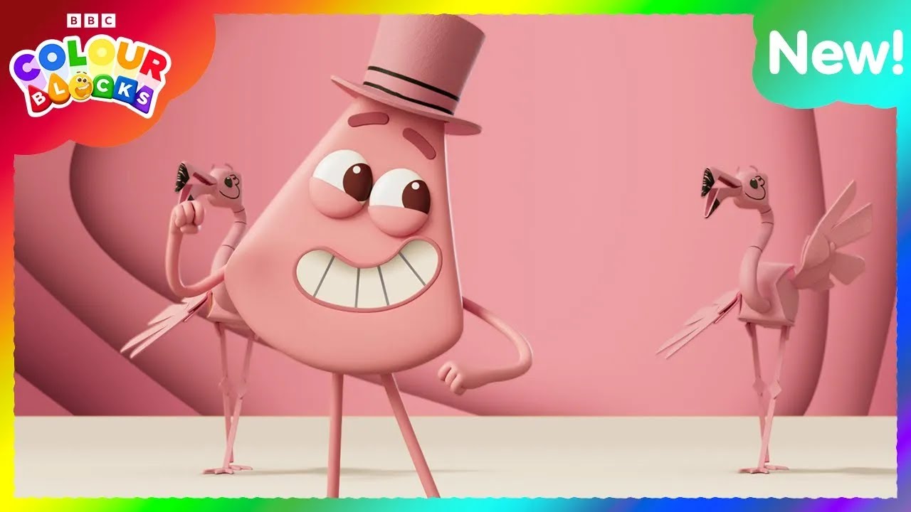 🎀 A Aventura da Cor Rosa! | Episódio Completo - T1 E21 | Colourblocks Brasil