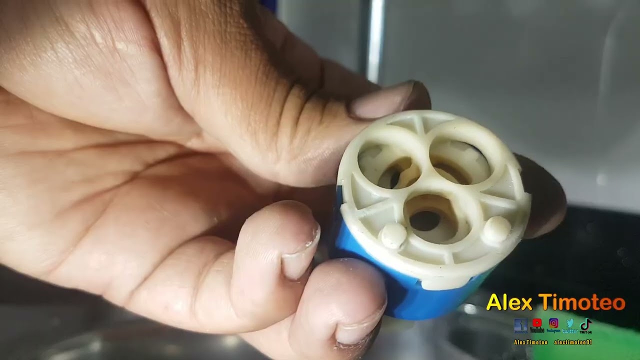 Reparacion de griferia monocontrol lavaplatos que tenía filtración interna