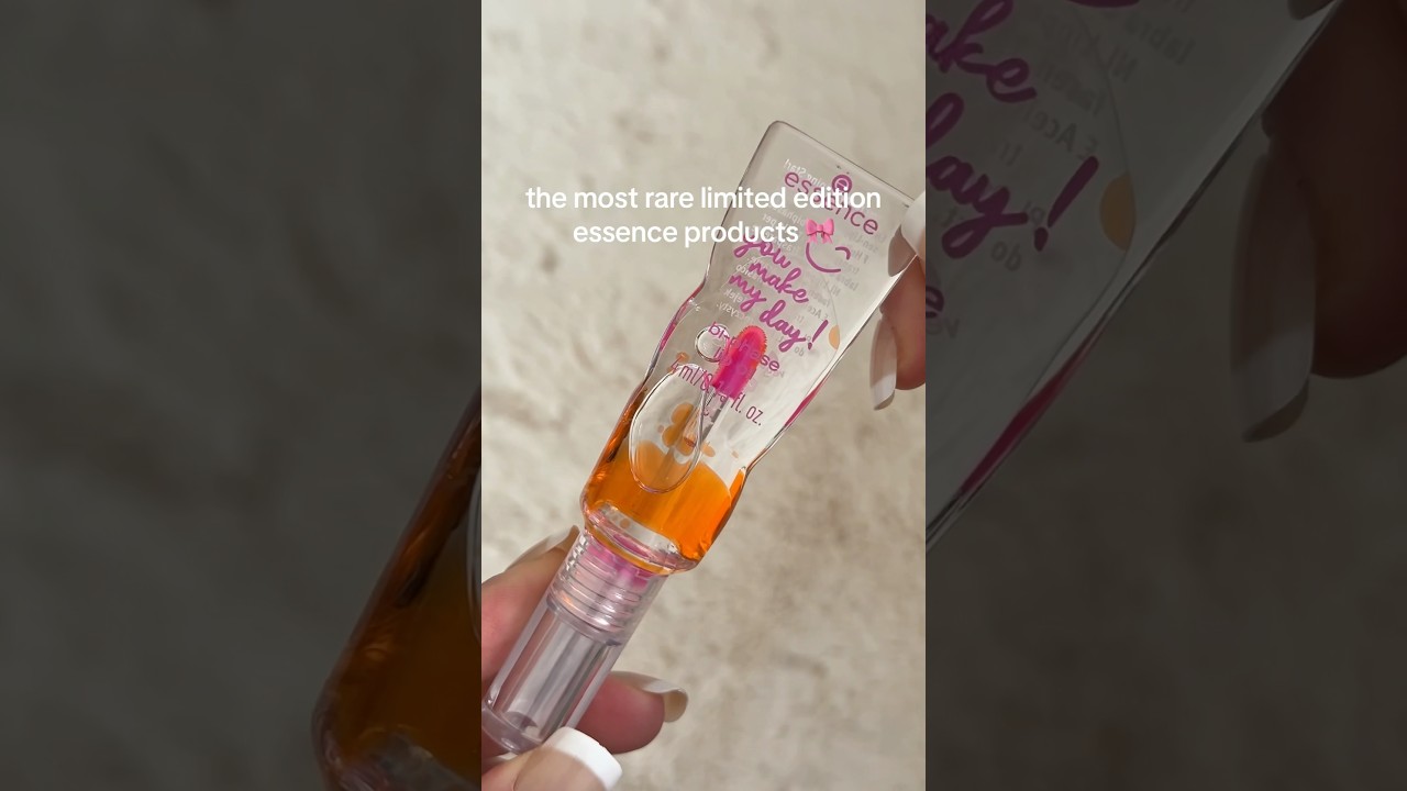 the most rare limited edition essence products in my collection 🎀