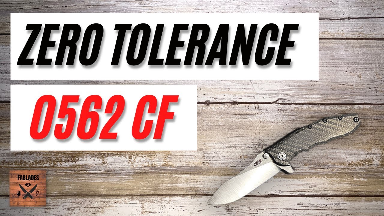 ZT 0562CF Pocketknife, Zero Tolerance Classic. Fablades Full Review